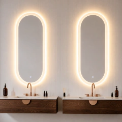 ESPEJO LED OVAL 95 CM en internet