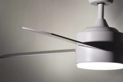 Imagen de VENTILADOR TECHO ASPAS DE MADERA COLOR BLANCO / MADERA - LAFTDREN