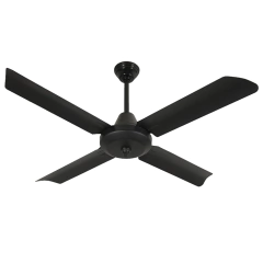 VENTILADOR TECHO NEGRO MATE