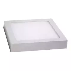 PLAFÓN APLICAR LED CUADRADO BLANCO 6W - Iluminarte