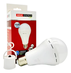 LÁMPARA EMERGENCIA BULBO LED 12W AKAI
