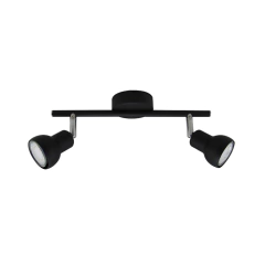 APLIQUE PEPPER NEGRO 2-3 LUCES