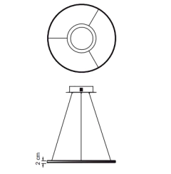 COLGANTE SATURNO 45-60 - comprar online