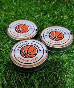 Kit 10 latinhas Basquete lembrancinha personalizada basquete - comprar online