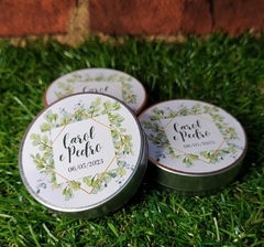 Kit 10 latinhas casamento noivado lembrancinha personalizada - comprar online