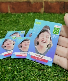 Convite figurinha de futebol com 10 figurinhas festa futebol - comprar online