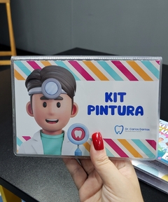 10 estojos de pintura lembrancinha dia das crianças na internet