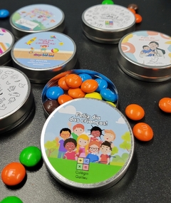 Kit 10 latinhas dia das crianças - comprar online
