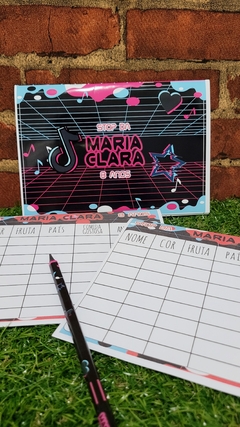 Jogo Stop Personalizado tema tik tok teen kit com 5 na internet