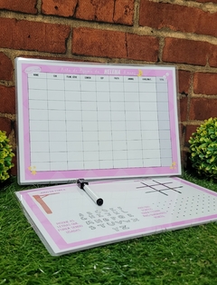 Kit 5 lousinhas de jogos Stop personalizadas com caneta apagador para festa do pijama