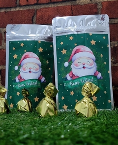 15 saquinhos embalagem de Natal Papai Noel - comprar online