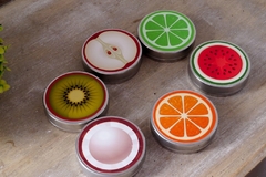 Kit 10 latinhas frutinhas lembrancinha tema salada de frutas na internet