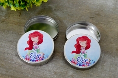 Kit 10 latinhas pequena sereia lembrancinha tema sereia personalizada - comprar online