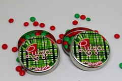 Kit 15 latinhas Melancia lembrancinha tema frutinhas melancia personalizada - Festinha Legal