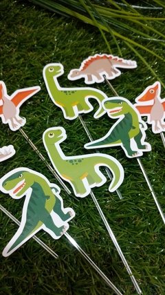 20 toppers dinossauros
