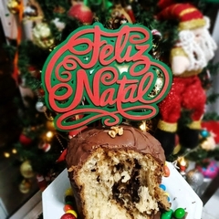 Kit topo de bolo e plaquinhas de Natal - comprar online