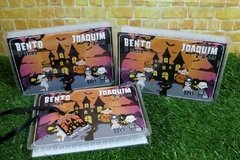 15 estojos de pintura lembrancinha Halloween com 31 itens completo - loja online