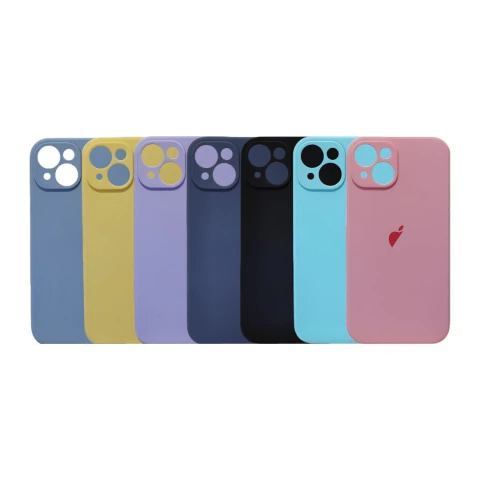 Silicone Case iPhone 14 Pro (Con protector de cámara)