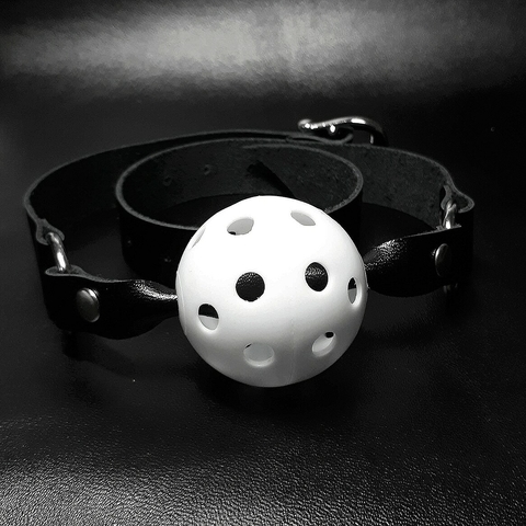Mordaza Gag Ball (Blanco)