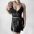 Falda Plato Vinilo Brilloso Tisha - Morgana Designs
