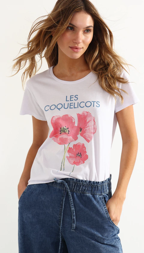 Remera Coquelicots - comprar online