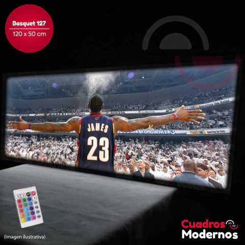 Basquet LED 127 - comprar online
