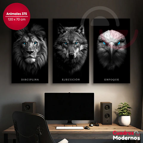 STOCK Animales 375 - medida total de 120x70cm