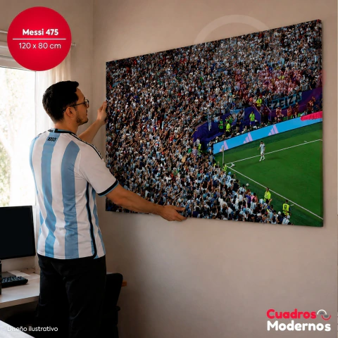 STOCK Messi 475 - 120x80cm
