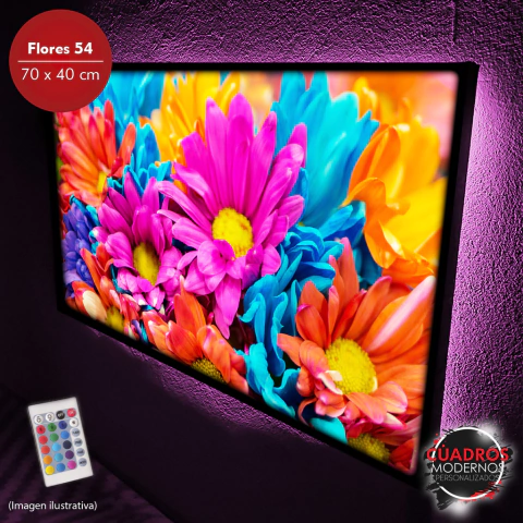 Flores LED 54