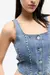 TOP DENIM EILAT - comprar online
