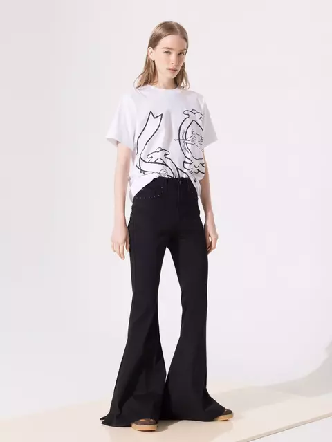 jeans bunny black