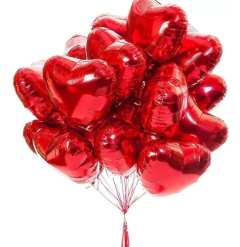 RAMILLETE DE GLOBOS DE CORAZÓN CON HELIO - Delivery De Flores. com.ar | Envío de Flores a Domicilio en CABA y Gran Buenos Aires | Florería Online
