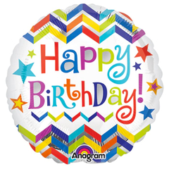 GLOBO "HAPPY BIRTHDAY/FELIZ CUMPLE" SIN HELIO - comprar online