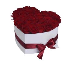 FLOWER BOX LOVE (CAJA CORAZÓN DE ROSAS)