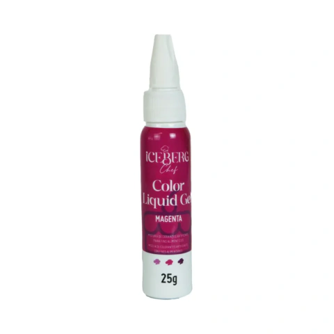 COLOR LIQUID GEL MAGENTA 25G ICEBERG