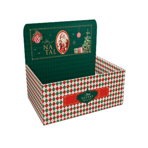 DISPLAY P 20,5X13,5X9 CM - UN - ESTAMPA CONTO DE NATAL