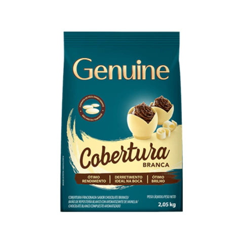 MOEDAS COBERTURA GENUINE - 2,05KG BRANCO