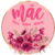 ADESIVO REDONDO DIA DAS MÃES MELHOR MÃE