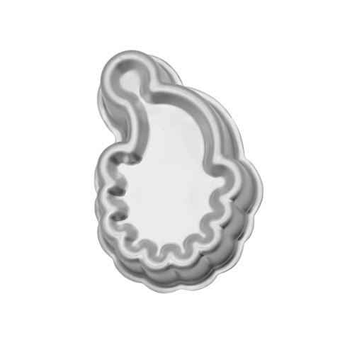 FORMA BALLERINE PAPAI NOEL ALUM. - 21,5X14,5X4,5CM