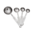 kit de colheres medidoras em inox