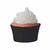 FORM. PAPEL N0 CUPCAKE PRETO C/45 MAGO - comprar online