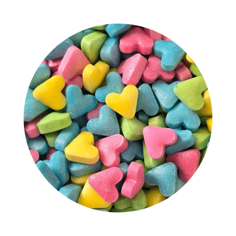 CONFEITO FIGURAS MINI CORAÇÃO 40G MORELLO