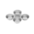 FORMA EMPADA LISA N0 4cmx1,5cm ALUM. C/12