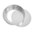 FORMA REDONDA F.F. 20,3cmx10cm (ALUM)