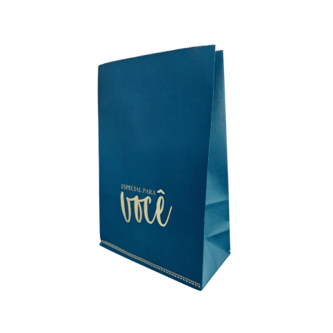 SACO ESPECIAL PARA VOCE NAVY BLUE 22X15X7CM