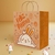 (KIT C/10) SACOLA ECO P LARANJA - PASCOA DIVERTIDA - comprar online