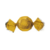 EMBALAGEM PARA TRUFA OURO (12X12,5) C/100