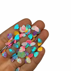 Aplique confete de conchinhas (10 gr)