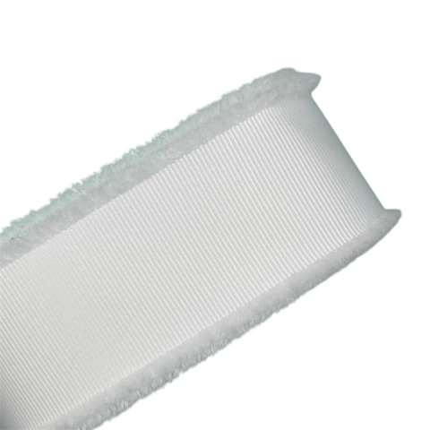 Fita Gorgurão desfiado Sanding 38mm (3 mts) - 05 - Branco