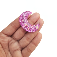 Imagem do APLIQUE LUA GLITTER ESTRELINHAS - SORTIDA (5 unidades)